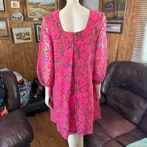 Amazing Floral Vintage Retro Dress